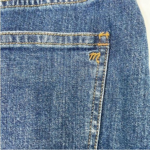 Madewell Stretch Jean/Denim Step Hem Straight Mini Skirt. Size 30. - Picture 12 of 15